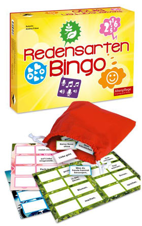 Spiel: Redensarten-Bingo